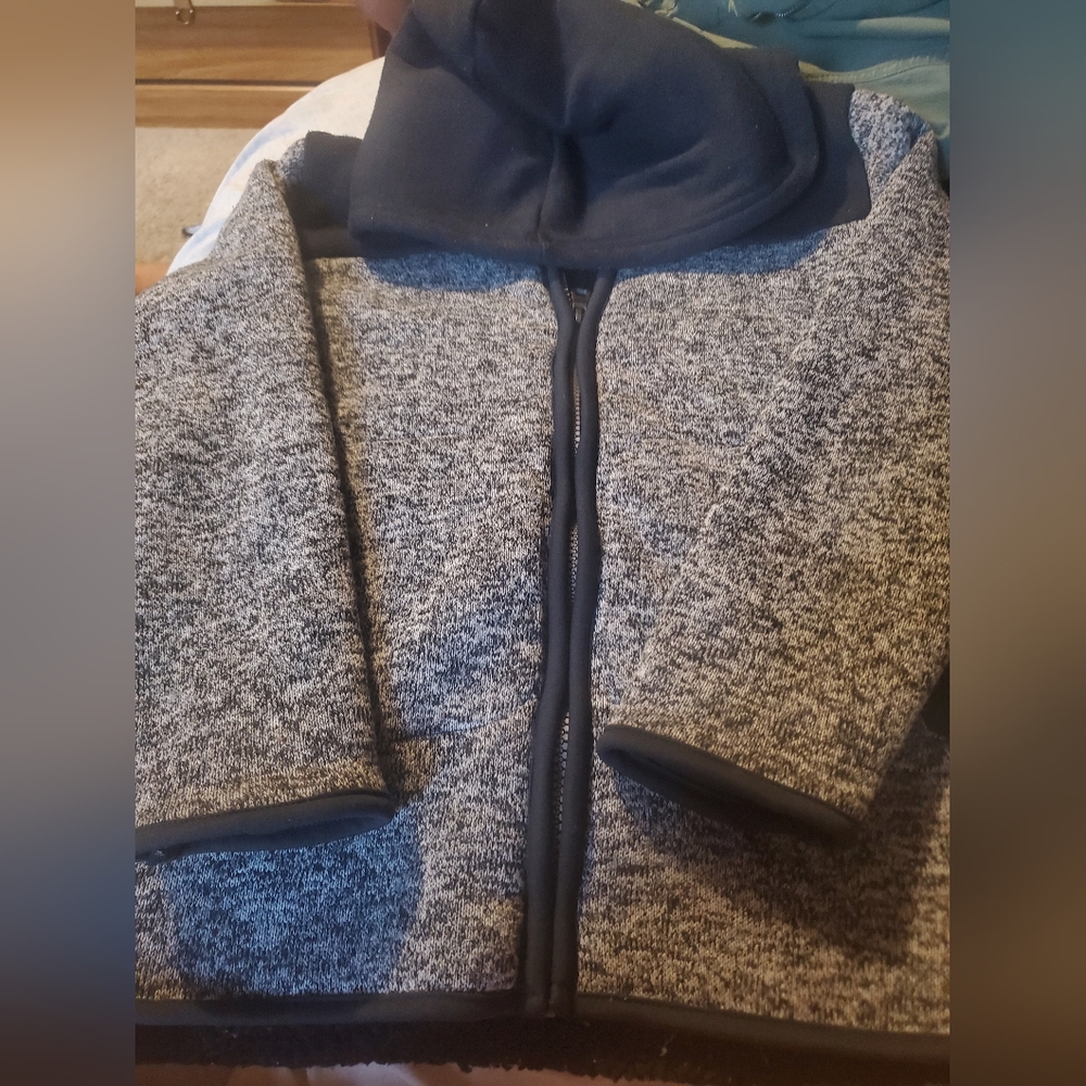 Gary com Heavyweight sherpa Fleece Hoodies sweatshirt long sleeves